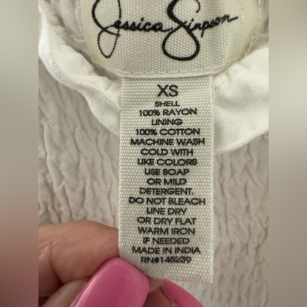 Jessica Simpson White Eyelet Dress - Picture 14 of 14